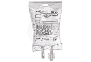 BIOFLEKS DEKSTRAN-40 IZOTONIK Sodyum Klorür sol (pvc torba) 500 ml setli kutu görseli