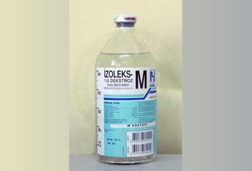 IZOLEKS-M %5 DEKSTROZ BIOSEL sol. 500 ml setli şişe kutu görseli