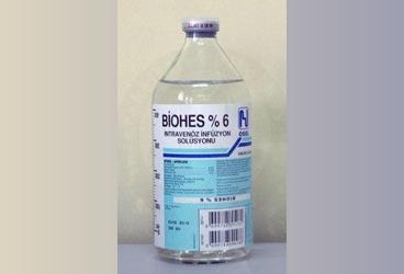 BIOHES %6 intravenoz 500 ml solüsyon setli şişe kutu görseli