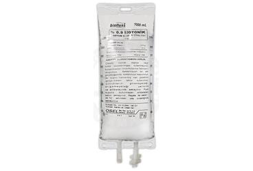 BIOFLEKS %0.9 IZOTONIK Sodyum Klorür solüsyon 1000 ml(pvc torba) setli kutu görseli