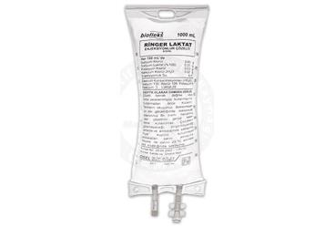 BIOFLEKS RINGER LAKTAT enjektabl sol.1000 ml setli kutu görseli