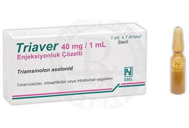 TRIAVER 1 ml 1 ampül kutu görseli