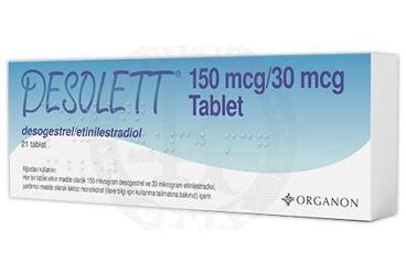 DESOLETT 21 tablet {Schering-plough} kutu görseli