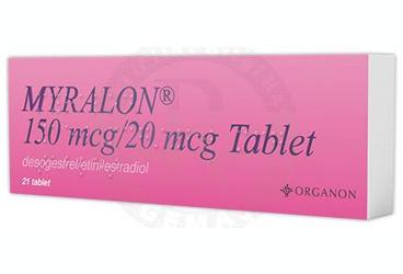 MYRALON 21 tablet {Schering-plough} kutu görseli