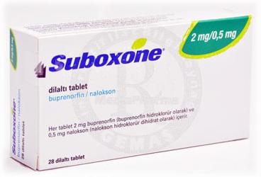SUBOXONE 2 mg/0.5 mg 28 dilaltı tablet {Schering-plough} kutu görseli
