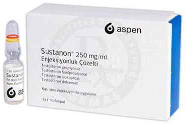 SUSTANON 250 mg 1 ampül {Schering-plough} kutu görseli