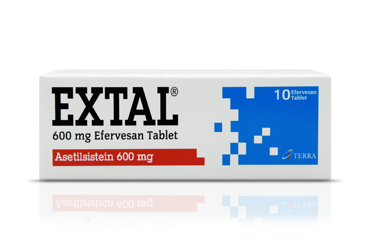 EXTAL 600 mg 10 efervesan tablet kutu görseli