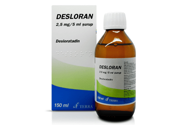 DESLORAN 2.5 mg/5 ml 150 ml şurup kutu görseli