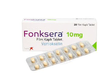 FONKSERA 10 mg 28 film kaplı tablet kutu görseli