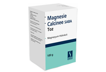 MAGNESIE CALCINEE naneli 100 G toz kutu görseli