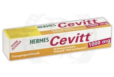 HERMESS CEVITT 1000 mg 20 efervesan tablet kutu görseli