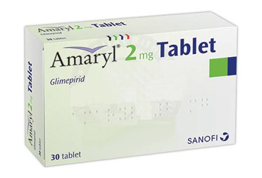 AMARYL 2 mg 30 tablet kutu görseli