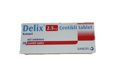 DELIX 2.5 mg 28 tablet kutu görseli