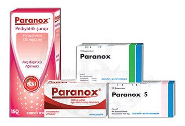 PARANOX 500 mg 20 tablet {Sanofi} kutu görseli