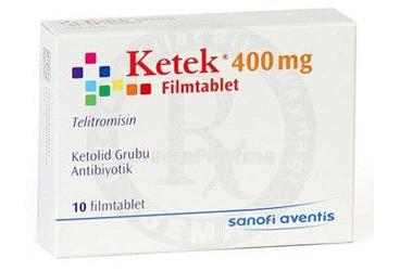 KETEK 400 mg 10 film tablet kutu görseli