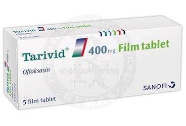 TARIVID 400 mg 5 film tablet kutu görseli