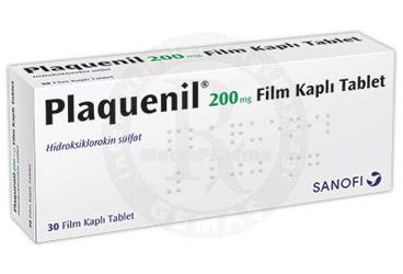 PLAQUENIL 200 mg 30 film kaplı tablet { B.Braun } kutu görseli