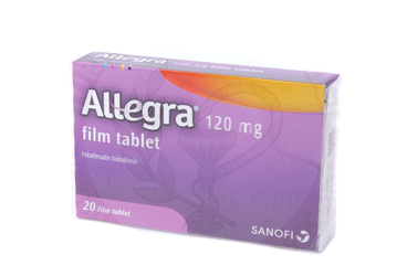 ALLEGRA 120 mg 20 film tablet { 8699809098527 } kutu görseli