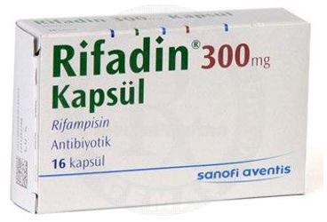 RIFADIN 300 mg 16 kapsül kutu görseli