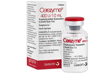 CEREZYME 400 U 1 flakon kutu görseli