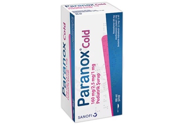 PARANOX COLD pediatrik 100 ml şurup kutu görseli