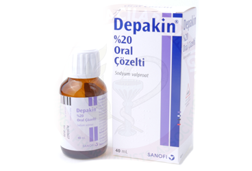 DEPAKIN 200 mg 40 ml oral solüsyon {Sanofi} kutu görseli