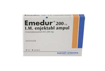 EMEDUR IM 200mg/2ml 6 enjektabl ampül kutu görseli