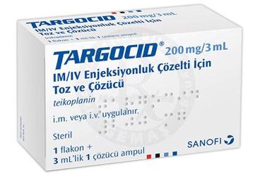 TARGOCID 200 mg 1 flakon kutu görseli