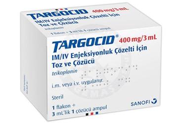 TARGOCID 400 mg 1 flakon kutu görseli