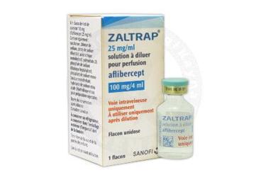 ZALTRAP 100mg/4ML infüzyonluk konsantre çözelti (1flakon) kutu görseli