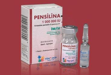 PENSILINA 1E+06 IU 1 flakon kutu görseli