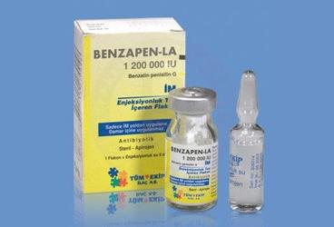 BENZAPEN-LA 1.2 IU 1 flakon kutu görseli