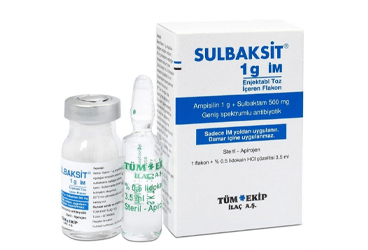 SULBAKSIT IM 1000 mg 1 flakon kutu görseli