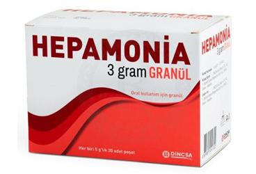 HEPAMONIA granül 3 gr 30 adet kutu görseli