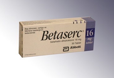 BETASERC 16 mg 30 tablet kutu görseli