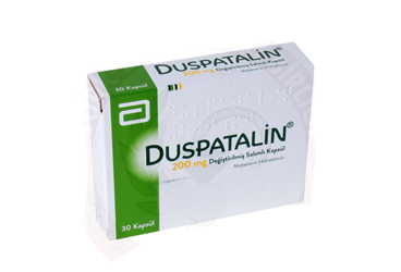 DUSPATALIN retard 200 mg 30 kapsül kutu görseli