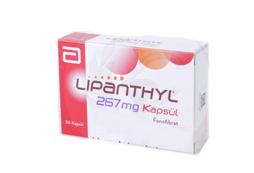 LIPANTHYL 267 mg 30 kapsül kutu görseli