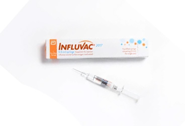 INFLUVAC 0.5 ml solüsyon kutu görseli