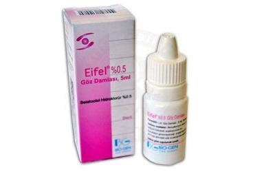EIFEL %0.5 göz damlası kutu görseli