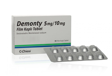 DEMONTY 5 mg/10 mg film kaplı tablet (30 tablet) kutu görseli