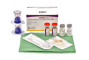 CINRYZE 500 IU/5 ml IV enj. için liyofilize toz içeren 2 flakon kutu görseli