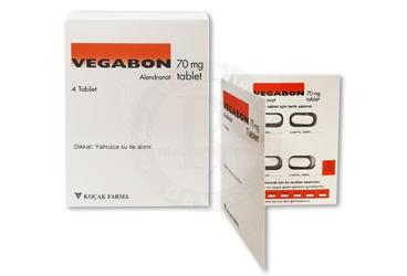 VEGABON 70 mg 4 tablet kutu görseli