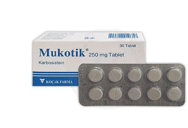 MUKOTIK 250 mg 30 tablet kutu görseli