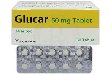 GLUCAR 50 mg 60 tablet kutu görseli