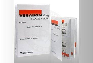 VEGABON 70 mg 12 tablet kutu görseli