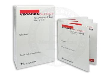 VEGABON PLUS D 5600 IU 12 tablet kutu görseli