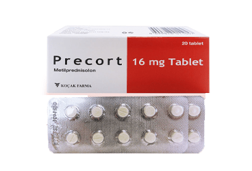 PRECORT 16 mg 20 tablet kutu görseli