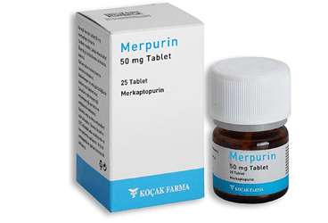 MERPURIN 50 mg 25 tablet kutu görseli