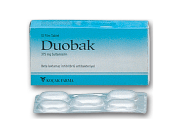 DUOBAK 375 mg 10 film tablet kutu görseli