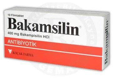 BAKAMSILIN 400 mg 10 tablet kutu görseli